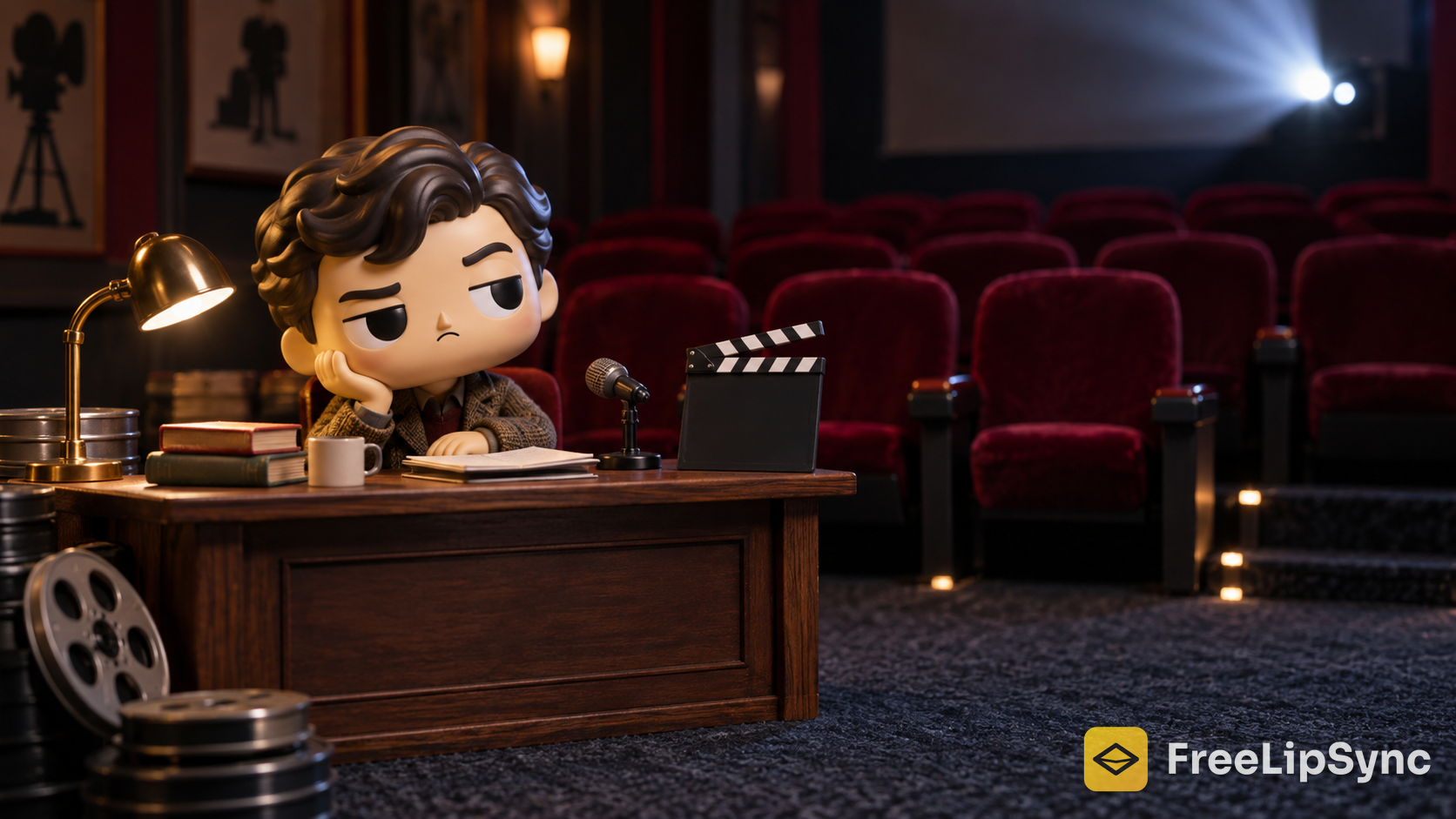 Comment j'ai lancé un bébé critique de cinéma 100 % IA — un personnage déadpan qui 'descend' les classiques