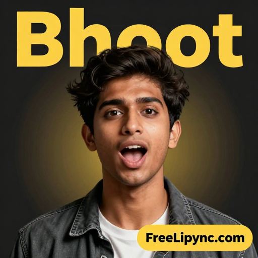 Bhoot AI voice for text-to-speech and lip sync